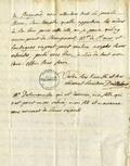 Lettre de Charles-Joseph d'Ailleboust à chevalier Jean d'Ailleboust, page 2