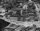 Usine Paton Manufacturing Company. La Paton vue à vol d'oiseau en 1945
