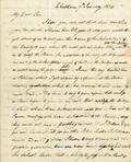 Lettre de Geo. P. Kirby à William Berczy, page 1
