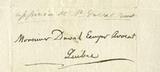 Lettre de André de Chavigny de Lachevrotière à Duval, page 3