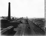 Ateliers ferroviaires du Grand Tronc. Cour du chemin de fer du Grand Tronc à Pointe-Saint-Charles / Alfred Walter Roper