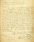 Lettre de Melchior-Alphonse de Salaberry à William Bent Berczy, page 1