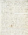 Lettre de Charlotte Berczy à son fils William, page 3