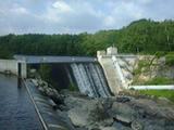 Barrage de Saint-Raphaël. Vue générale