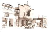 Ancien Hôtel Dumont (démoli). Vue générale vers 1950.