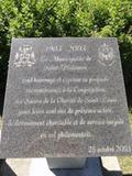 Plaque du centaine de la présence des Soeurs de la Charité de Saint-Louis (2003)