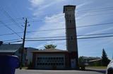 Caserne de pompiers. Vue avant