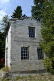 Ancien bureau de la Broughton Soapstone Quarry Co.. Vue d'angle