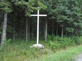 Croix de chemin à l'intersection du Rang B et C et du Rang 2