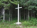 Croix de chemin à l'intersection du Rang B et C et du Rang 2