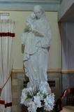 Statue (Vierge à l'Enfant). Vue avant
