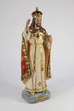 Statue religieuse (Christ Roi). Vue générale