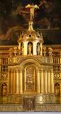 Tabernacle du maître-autel. Vue de détail