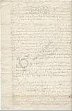 Document (Devis et marché de la Redoute qui est a faire Sur Le Cap au diamant pour la deffence de la Ville de Quebec)