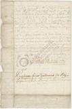 Document (Devis et marché de la Redoute qui est a faire Sur Le Cap au diamant pour la deffence de la Ville de Quebec)