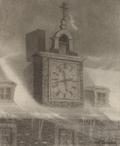 Dessin (L'Horloge du Séminaire). Vue générale