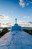 Hydroptère Bras d’Or. Vue de détail, pont avant