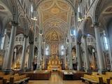 Décor peint de l'église du Gesù, à Montréal