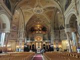 Décor peint de l'église du Très-Saint-Nom-de-Jésus, à Montréal