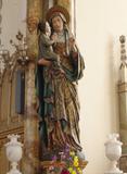Statue (L'éducation de la Vierge)
