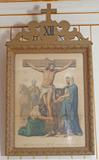 Station de chemin de croix (Jésus meurt sur la croix)