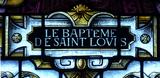 Vitrail (Le Baptême de saint Louis)