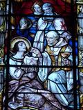 Vitrail (La Mort de saint Louis)