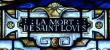 Vitrail (La Mort de saint Louis)