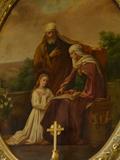 Tableau d'autel (L'Éducation de la Vierge)