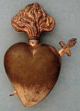 Coeur de dévotion. Vue avant, Vue avant