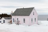 Ancienne école de Jersey Cove. Vue d'angle