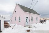 Ancienne école de Jersey Cove. Vue d'angle