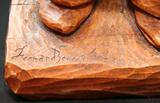 Ronde-bosse (Quêteux au chapeau). Signature