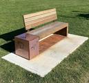 Le Banc du 350e- Pincourt, Vue d'angle