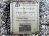 Plaque du monument des Pères Trappistes