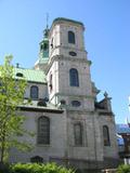 Basilique-cathédrale de Notre-Dame-de-Québec. Détail. Vue latérale