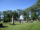 Site patrimonial du Cimetière-Saint-François-Xavier. Vue d'ensemble