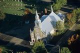 Église de Saint-Isidore. Vue aérienne