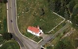 Chapelle de Tadoussac. Vue aérienne