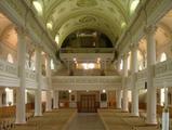 Église et sacristie de Saint-Éphrem-de-Beauce. Vue intérieure