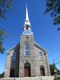 Église et sacristie de Saint-Éphrem-de-Beauce. Vue avant