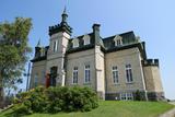 Ancien palais de justice de Kamouraska. Vue d'angle