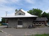 Ancienne station de pompage d'Aylmer. Vue latérale