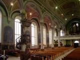 Église de Saint-Romuald. Vue intérieure