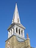 Église de Saint-Romuald. Détail. Vue avant