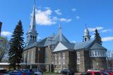 Église de Saint-Romuald. Vue arrière