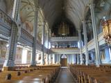 Église de Sainte-Marie. Vue intérieure vers l'entrée