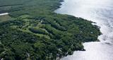 Site patrimonial de l'Île-d'Orléans. Vue aérienne