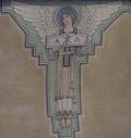 Peinture (Ange serviteur de Dieu). Vue avant