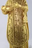 Sculpture (Saint Ignace de Loyola). Vue de détail - chasuble